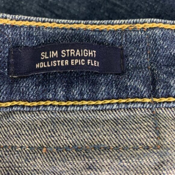 Hollister Men's Epic Flex Slim Straight Leg Jeans - Picture 8 of 10
